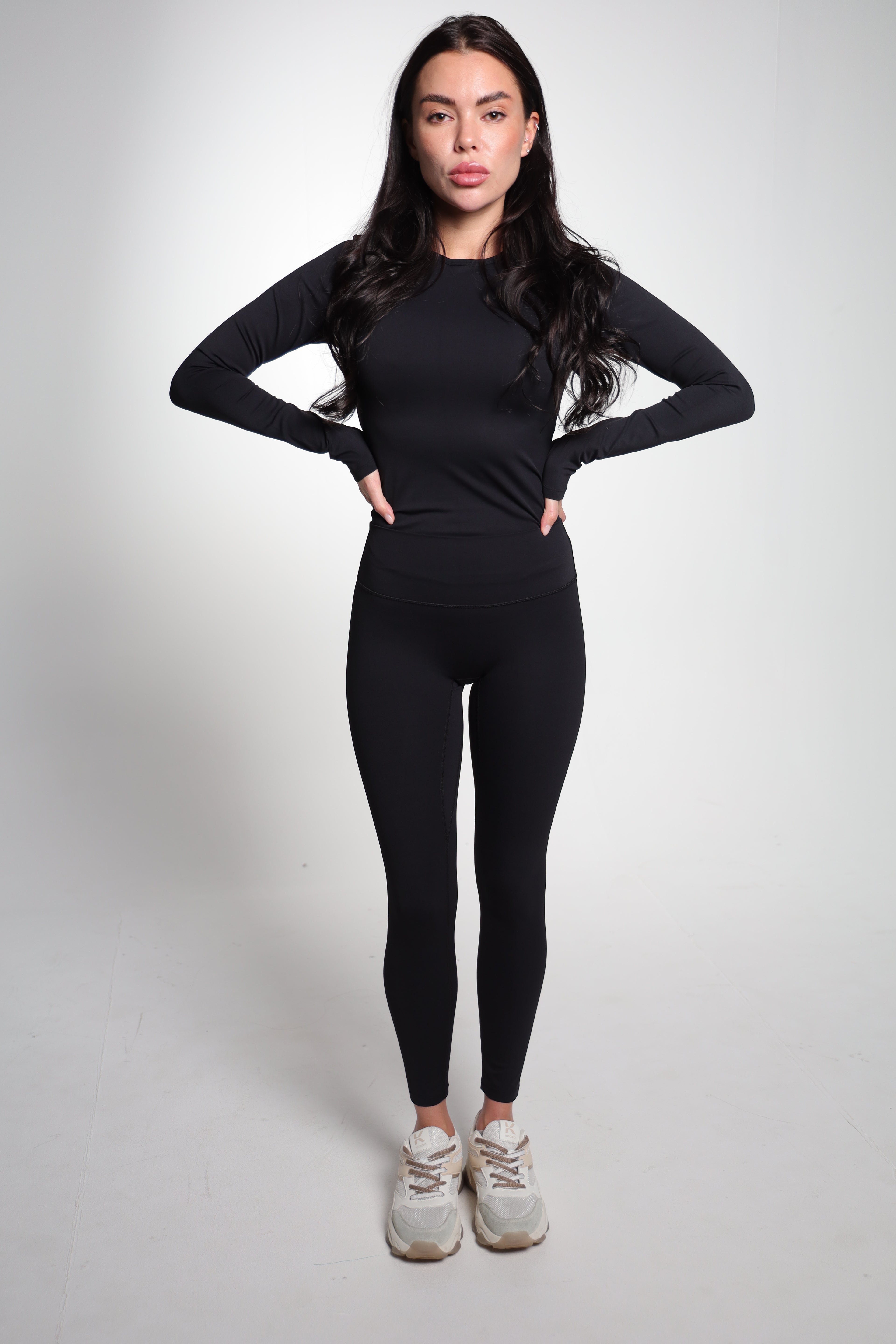 BLVNE SleekCore Full-Body Suit – Black