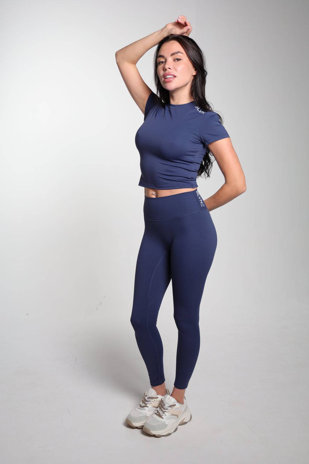 BLVNE ElevateFit Seamless Set – Navy